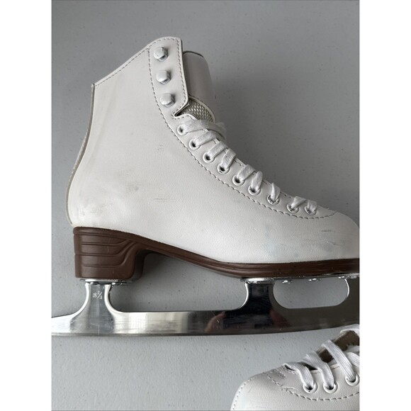 Jackson Excel Figure Ice Skates Mark II 1291 White Kids Size 3.5C - Picture 9 of 16